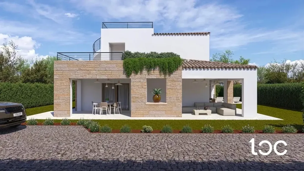 Contemporary Villa with Sea View in San Teodoro