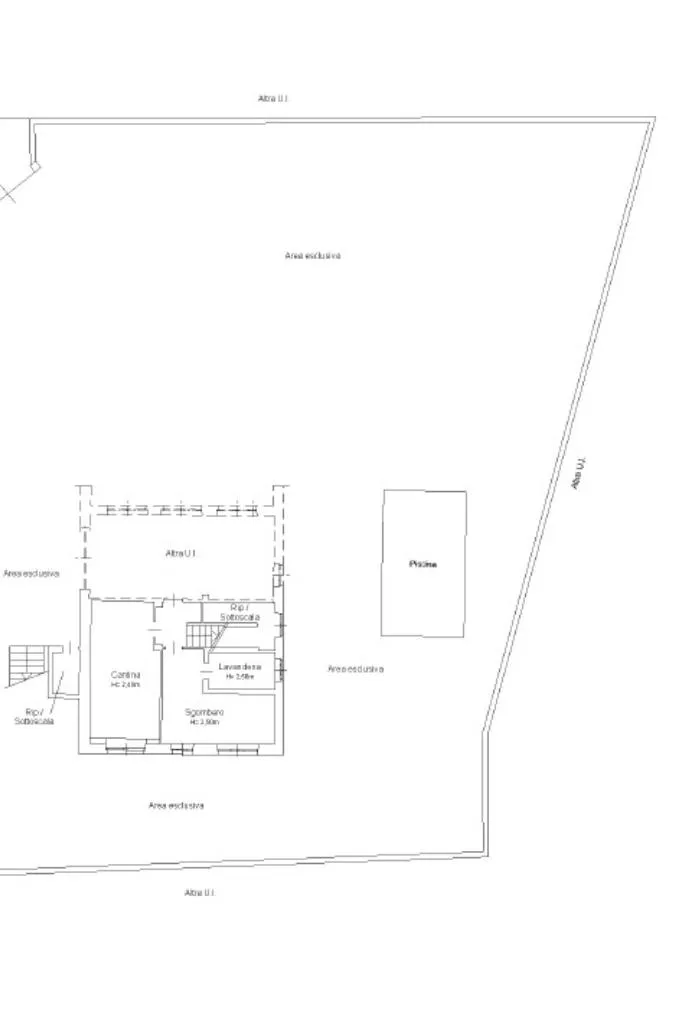 Plan - Panoramic Villa with Pool in Reano