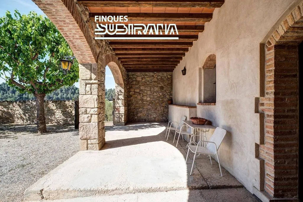 Terrasse - Restored Farmhouse with Pool in Igualada