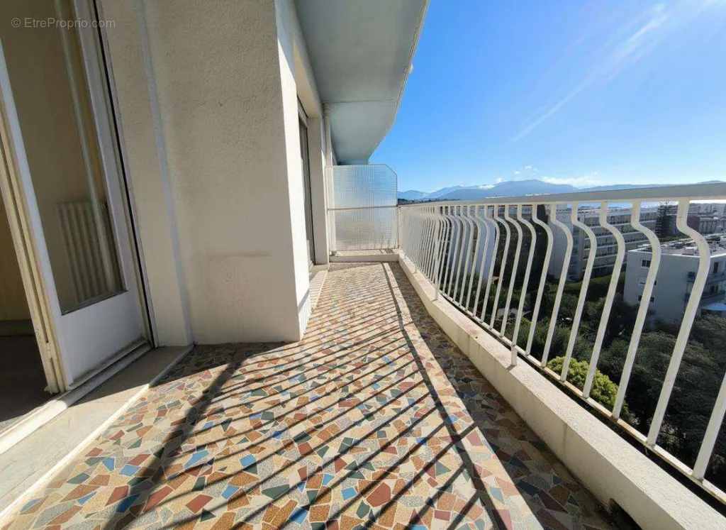 Balcon - Appartement avec vue mer à Nice Ouest