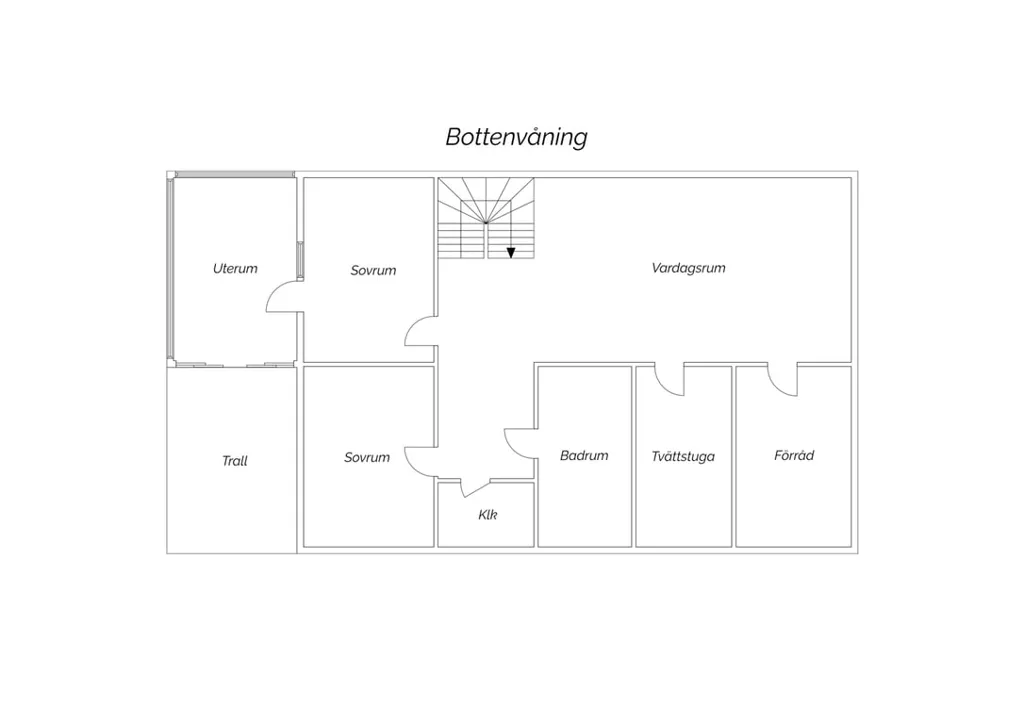 Plaan - Two-Storey Villa with Garden in Hovsta