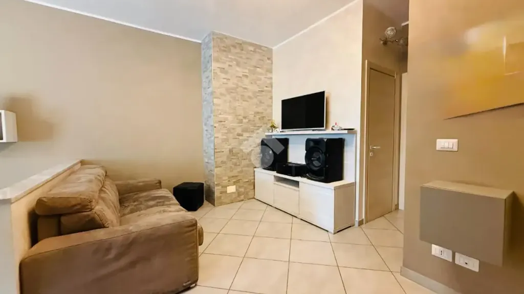 Séjour - Restored 3-Bedroom Flat with Balcony in Rivoli