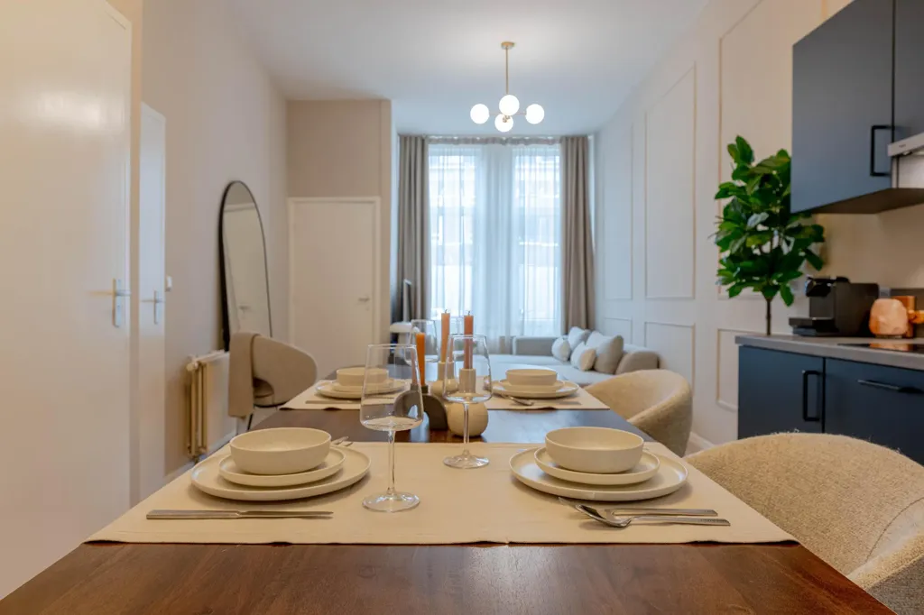 Salle à manger - Authentic Ground Floor Flat with Garden in Oud-Charlois
