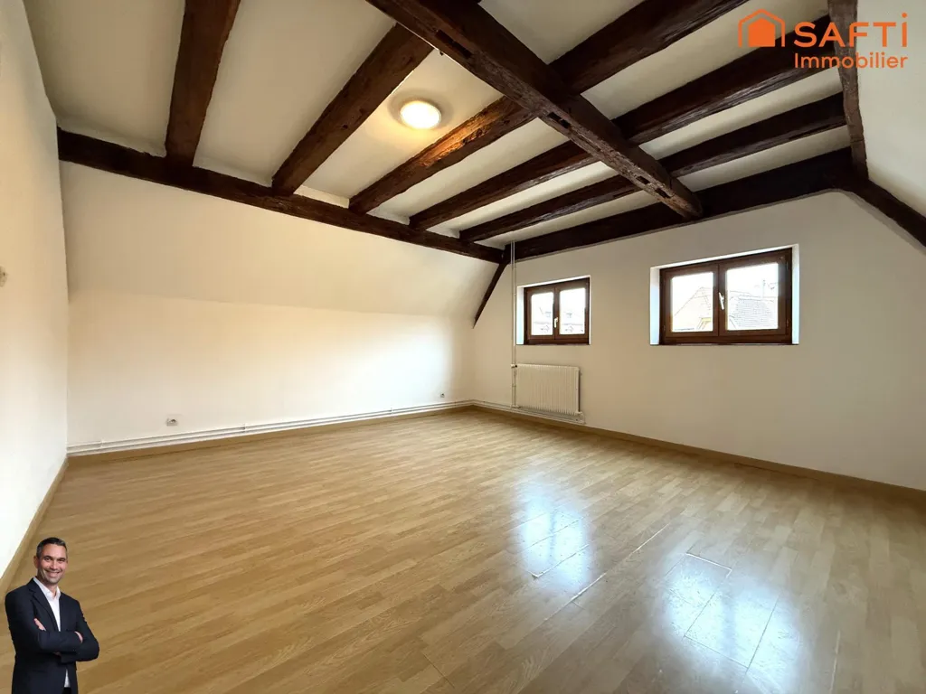Pièces - Appartement Duplex avec Poutres au Centre de Dambach-la-Ville