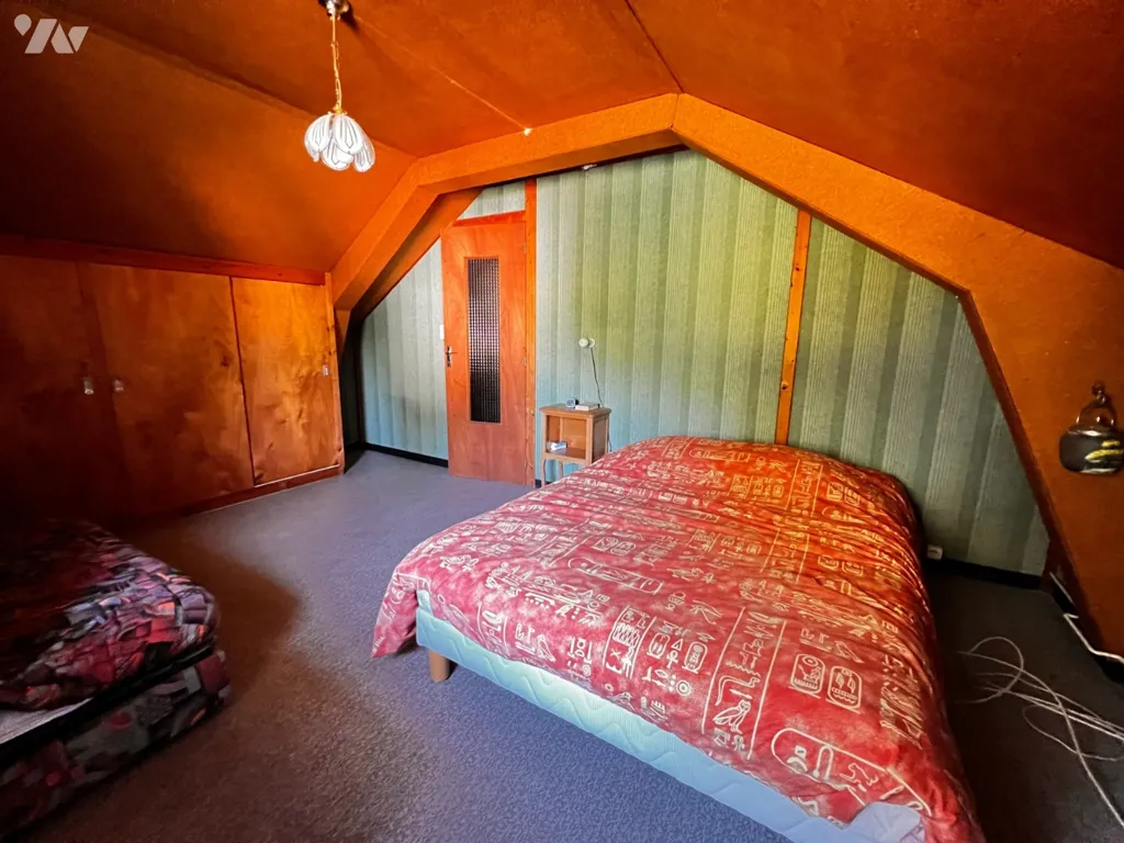 Camere da letto - Charming Stone Cottage with Garden in Blain