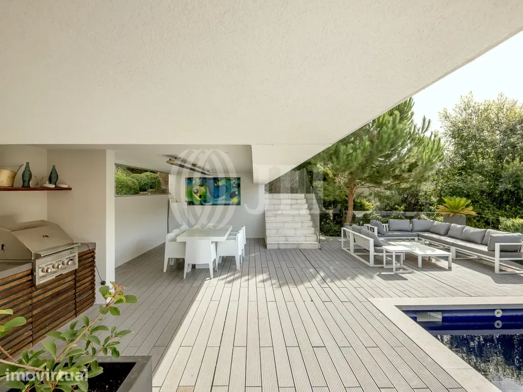 Piscine - Contemporary Villa with Pool in Estoril, Cascais