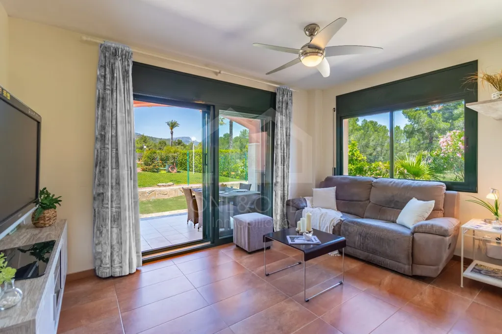 Séjour - Duplex with Pool View in El Casalot-Bonmort