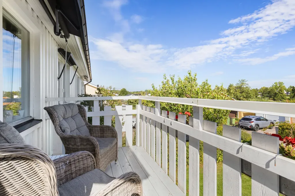 Balcon - Terraced House with Garden in Hjulsbro, Linköping