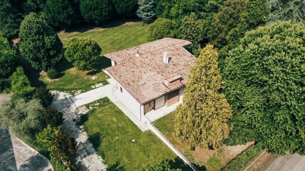 Vue aérienne - Luxury Villa with Private Garden in Preganziol