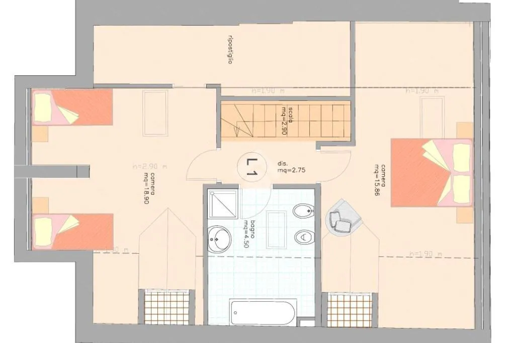 Plaan - Loft Duplex in Historic Schio