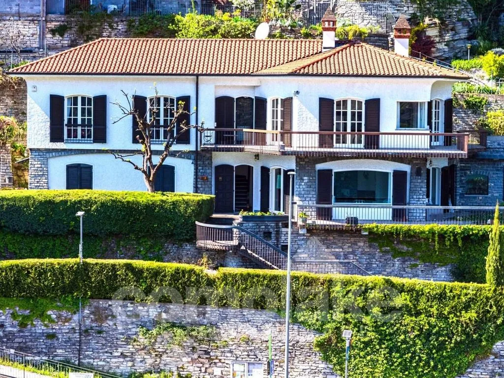 Aerial - Luxury Villa with Lake Views in Moltrasio