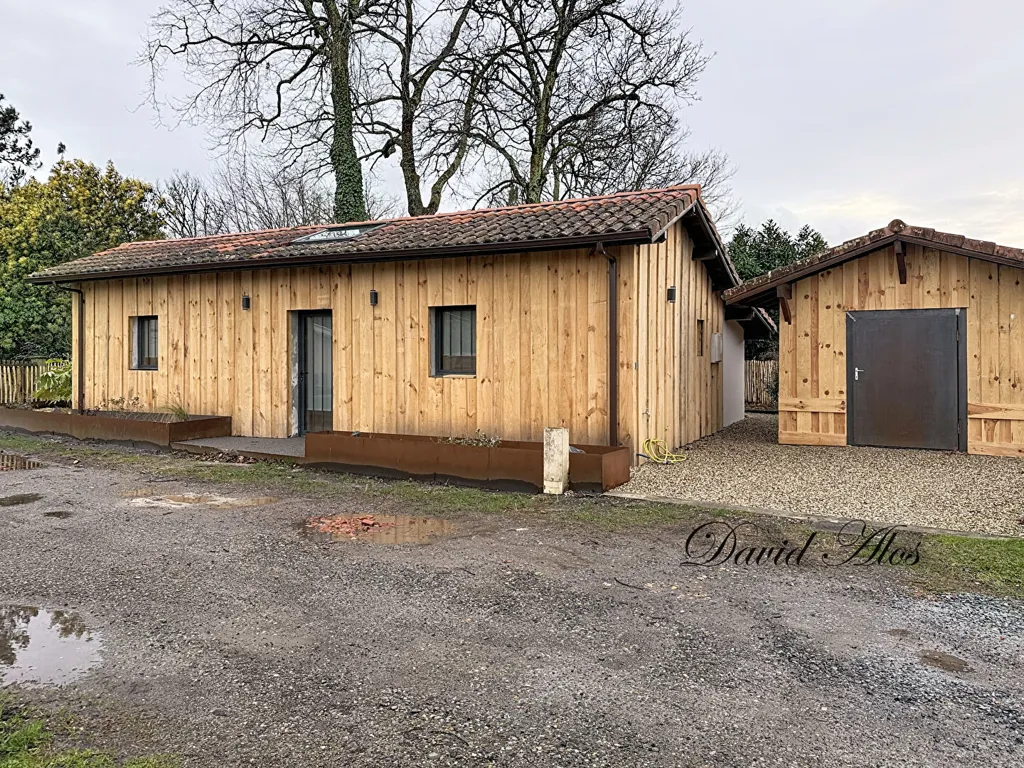 Exterior - Contemporary House with Spacious Garden in Parentis en Born