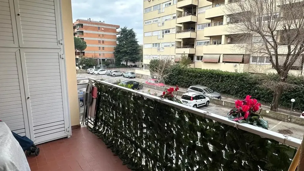 Balcon - Rustic-Style Flat with Balcony in Rome