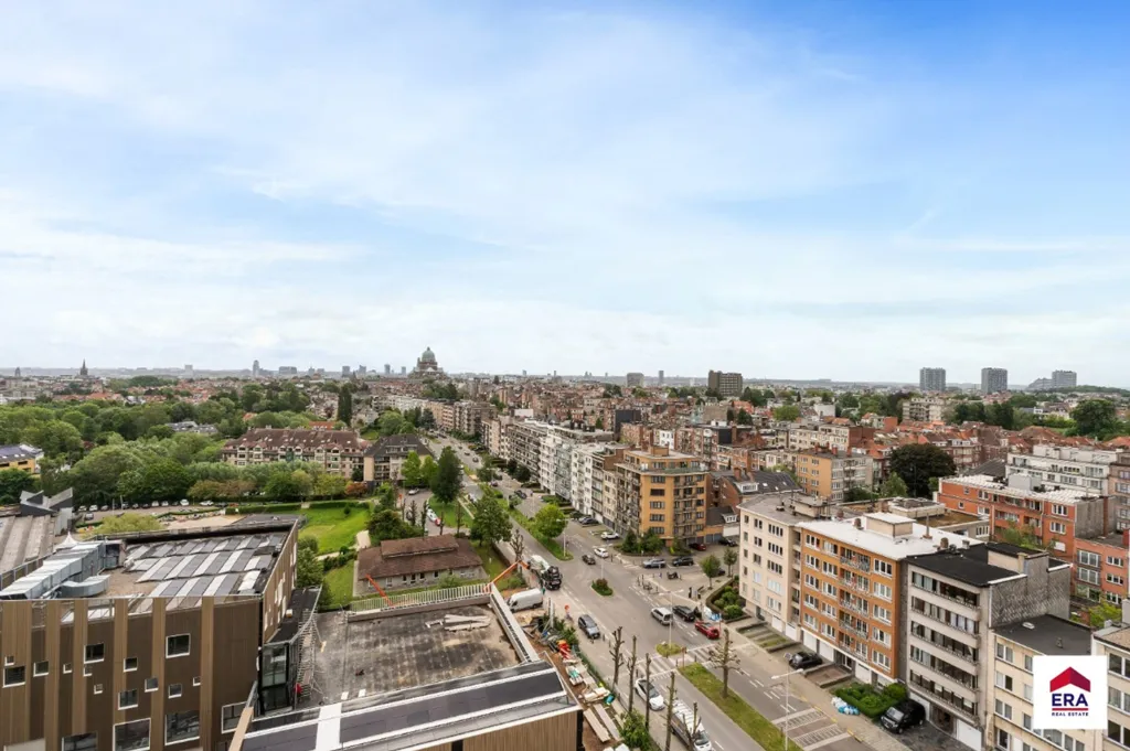 Modern Apartment with Basilica View in Ganshoren