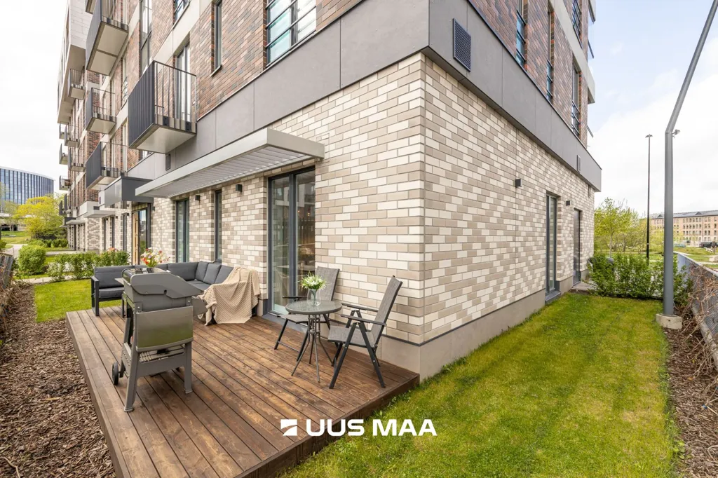 Modern Apartment with Terrace in Uus-Veerenni