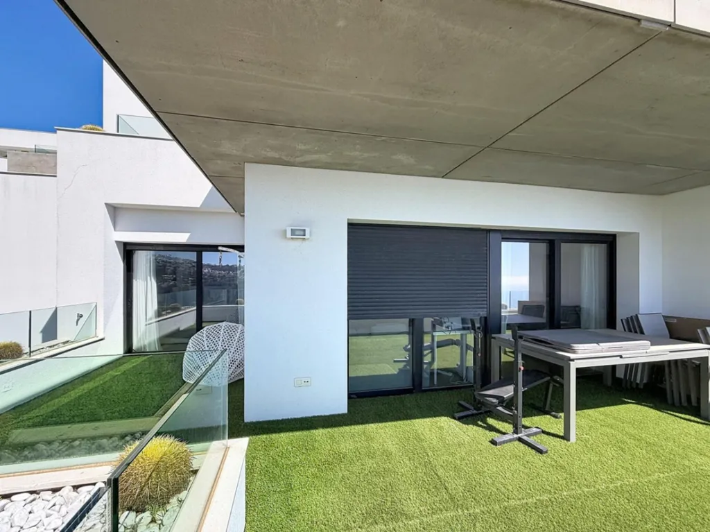 Terrasse - 3-Bed Flat with Pool in Benitachell