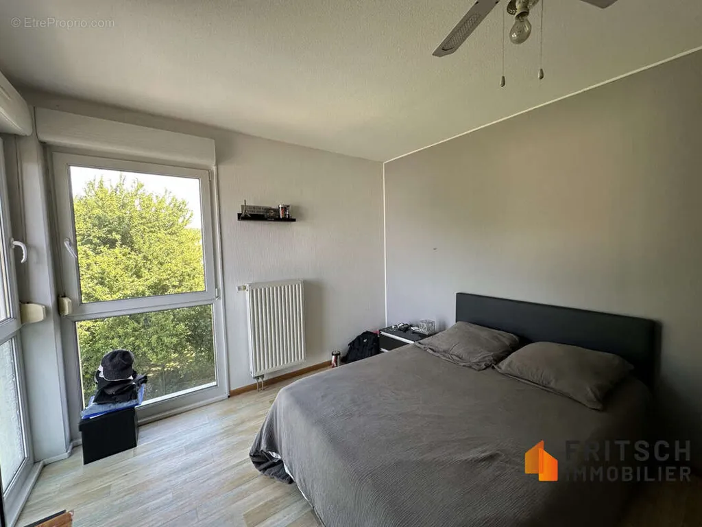 Chambres - Appartement 4 pièces à Tagolsheim