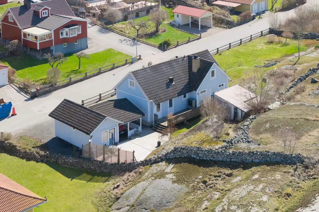 Vue aérienne - Charming Villa with Garden in Blekinge
