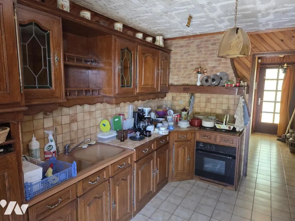Cucina - Detached House with Terrace in La Milesse