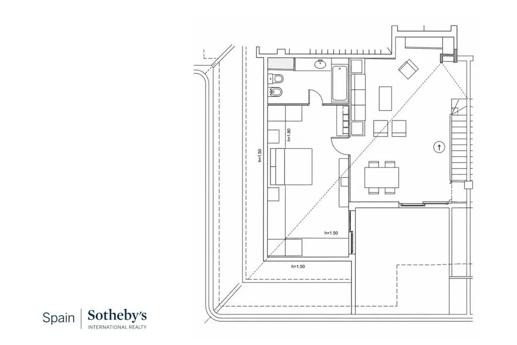 Planimetria - Duplex Penthouse with Sea View in Sitges
