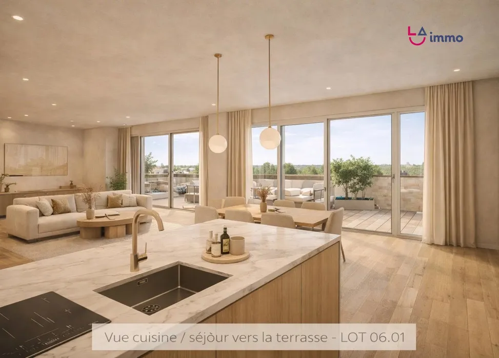 Cuisine - Duplex 3 Chambres avec Terrasse à Bertrange