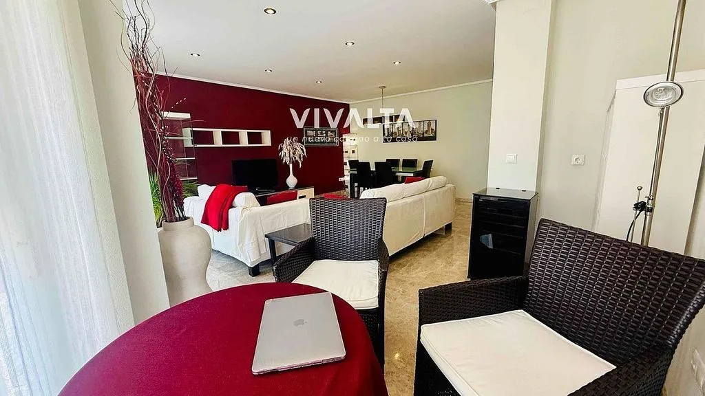 Living Room - Modern Flat with Sea View in El Grau