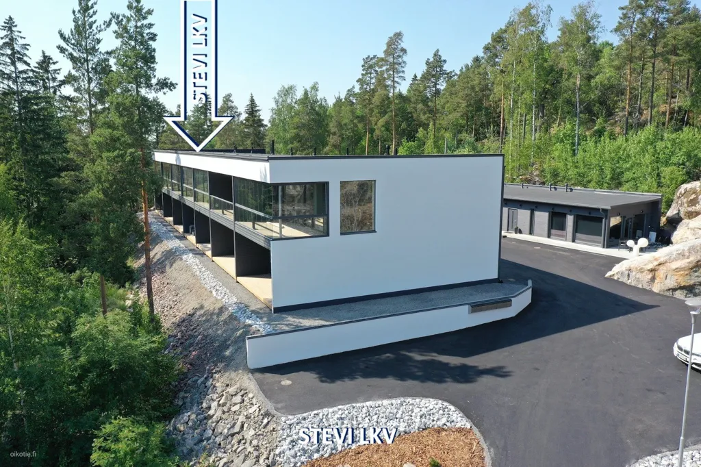 Vista aerea - Modern Apartment with Garden in Naantali