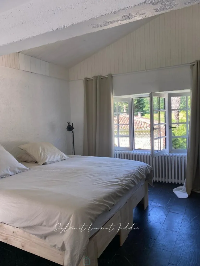 Camere da letto - Rustic Stone House with Garden near Montendre