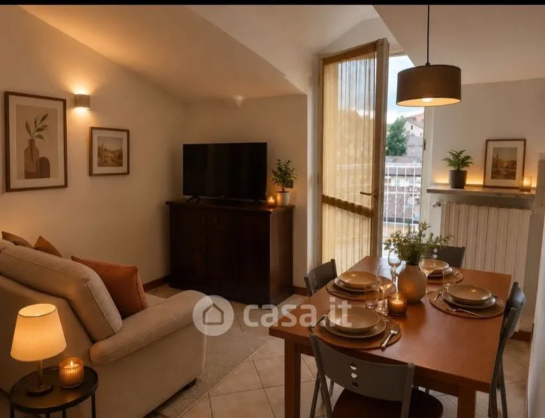 Söögituba - Penthouse with City View in Voghera