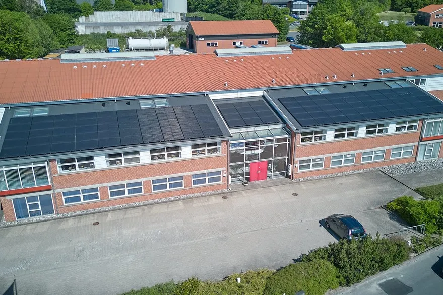 Aerial - Office in Business Park near Aarhus