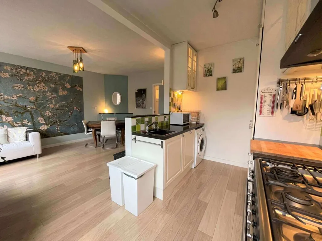 Cuisine - Furnished Apartment with Balcony in Amsterdam