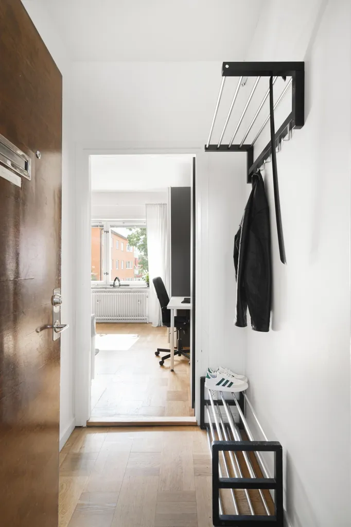Entrée - 1st Floor Apartment with Balcony in Uppsala