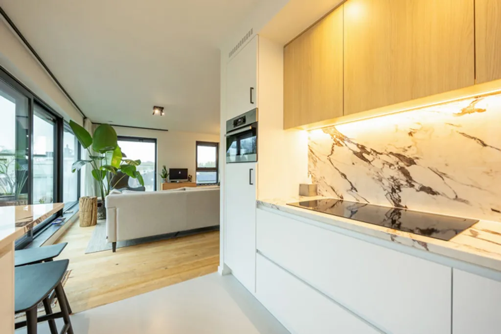 Köök - Flat with Terrace in Turnhout
