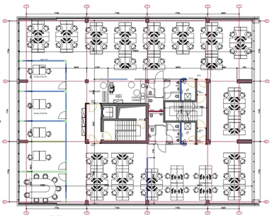 Plan - Bureaux modernes à Contern
