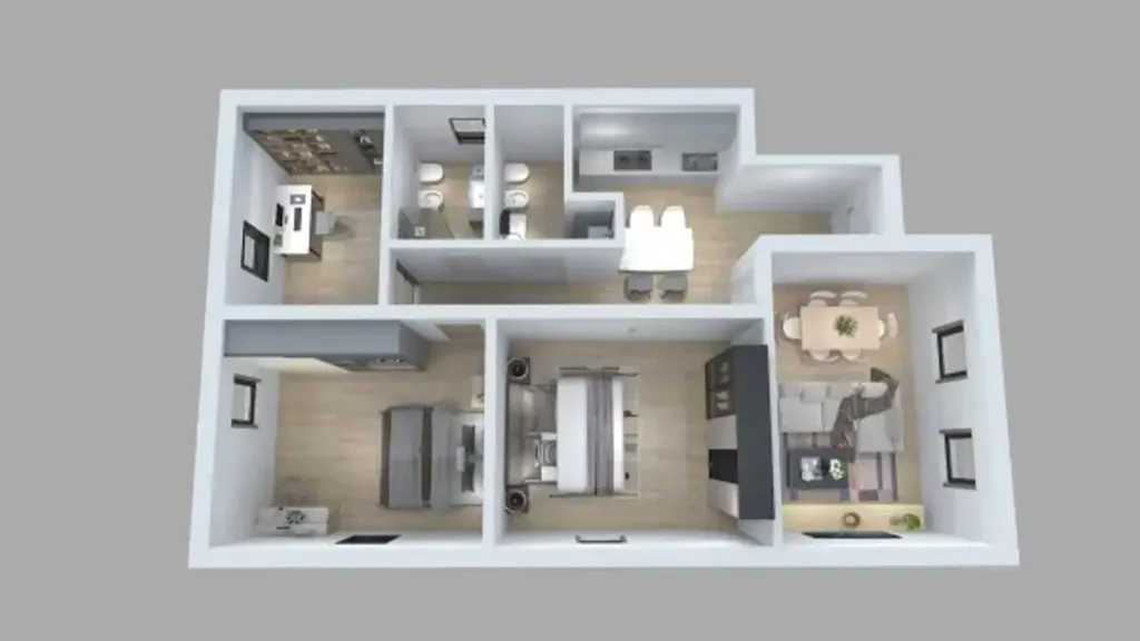 Plaan - Rustic Townhouse with Courtyard in Vicenza