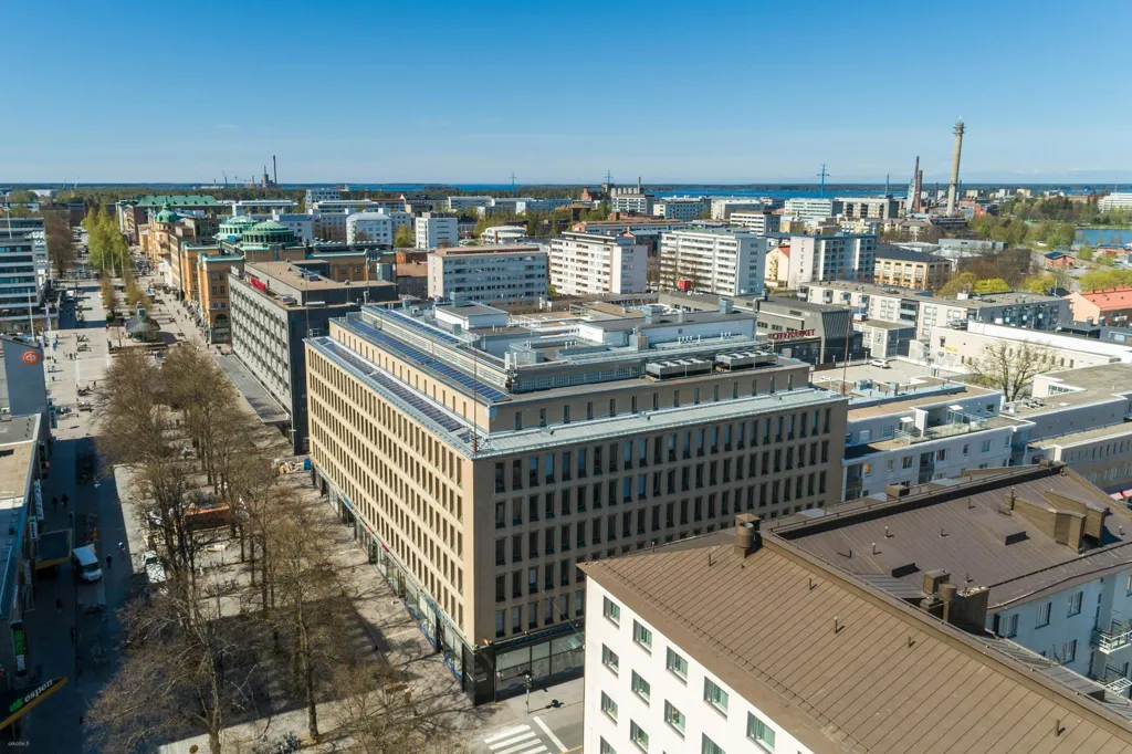Õhuvaade - Furnished Studio Apartment in Vaasa