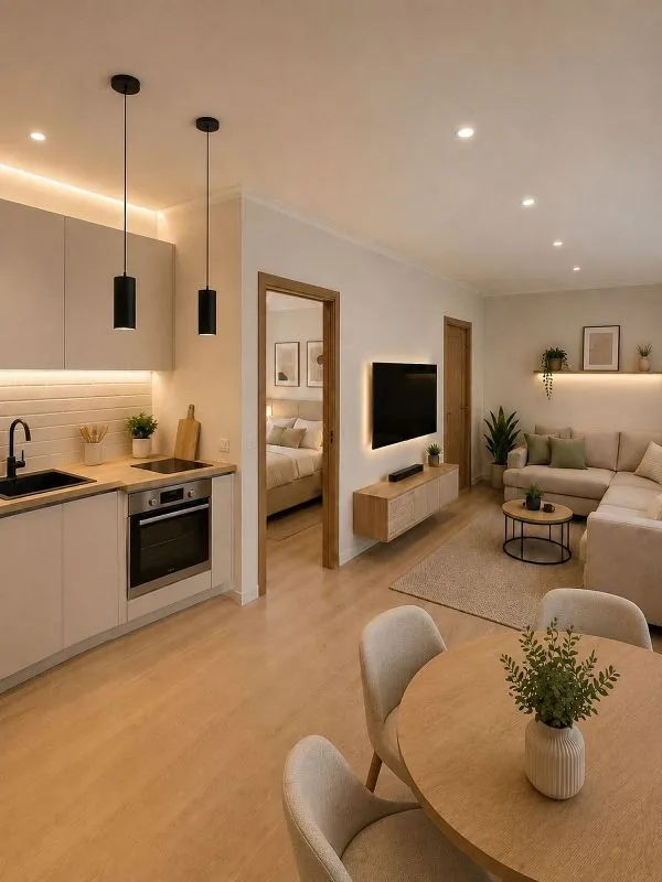 Séjour - Luxury Flat with Private Pool in Huertas-Cortes