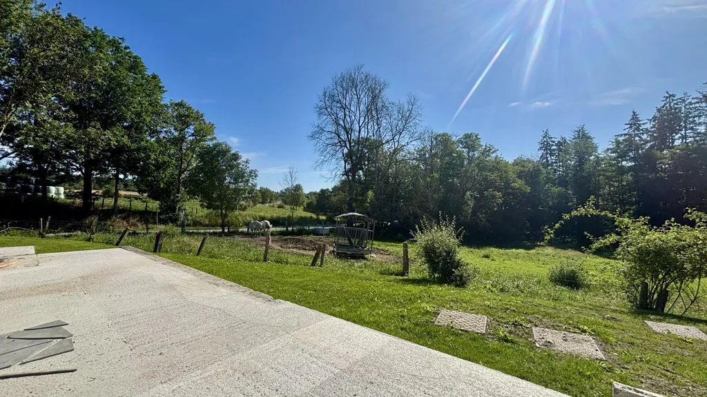 Giardino - New House with Solar Panels in Ciergnon