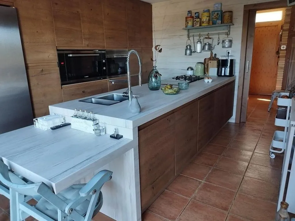 Cuisine - Chalet with Pool and Terrace in El Catllar
