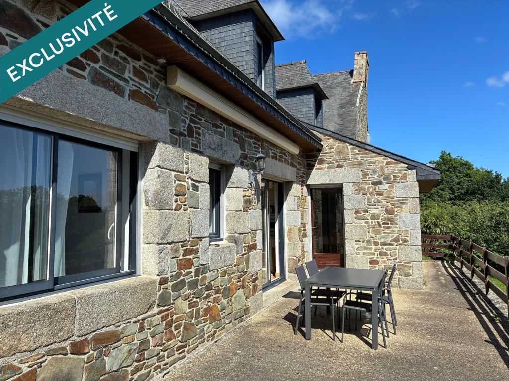 Terrass - Spacious House with Garden View in Lannion