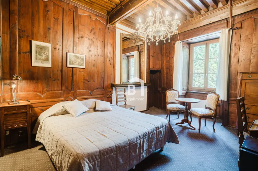 Camere da letto - Historic Château with Panoramic Views in Trièves