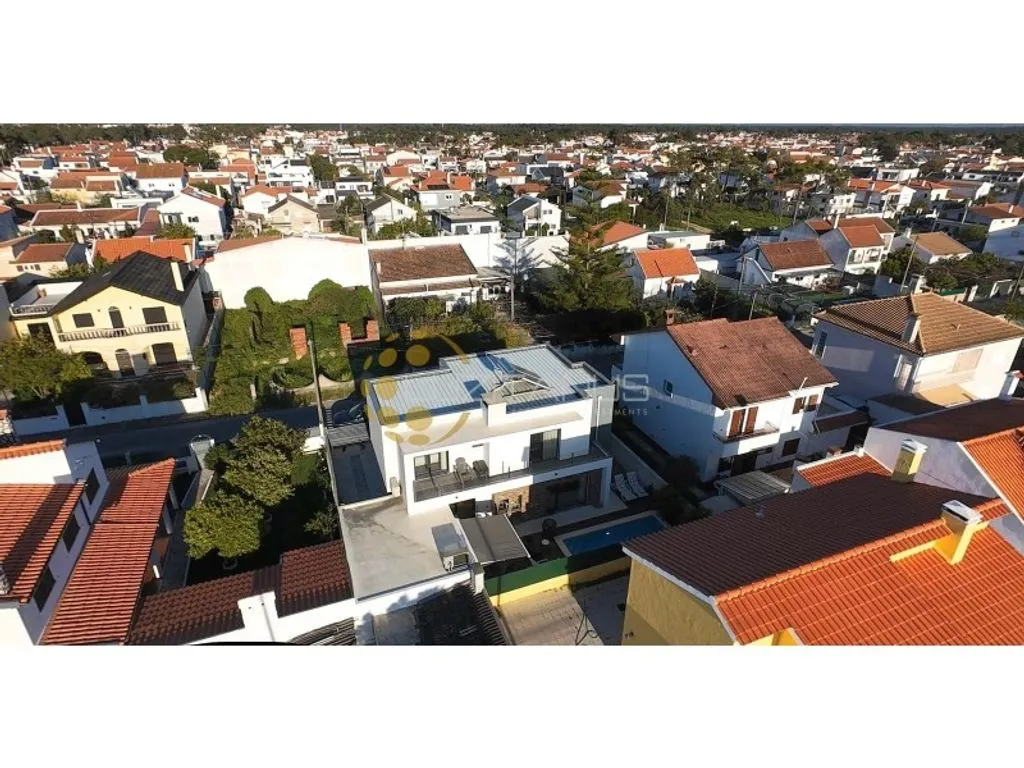 Vue aérienne - Luxury Villa with Pool in Aroeira, Setúbal