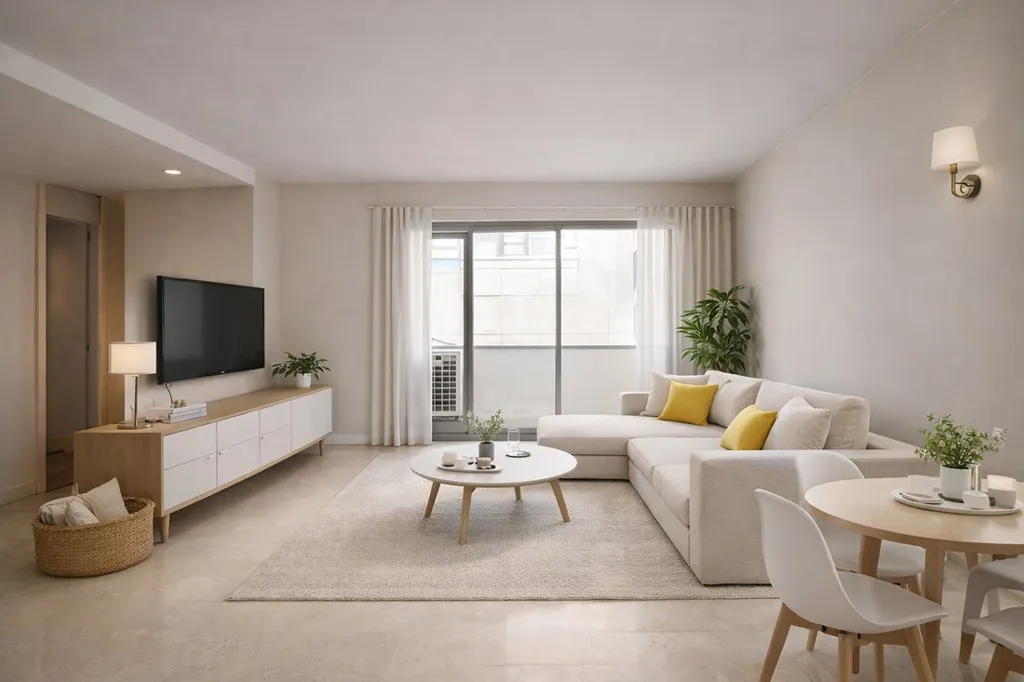 Séjour - Bright Flat with Terrace in Recoletos, Madrid