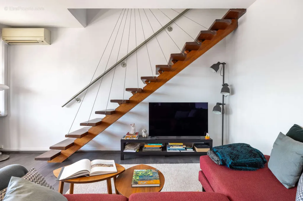 Soggiorno - Duplex with South View in Saint-Giniez