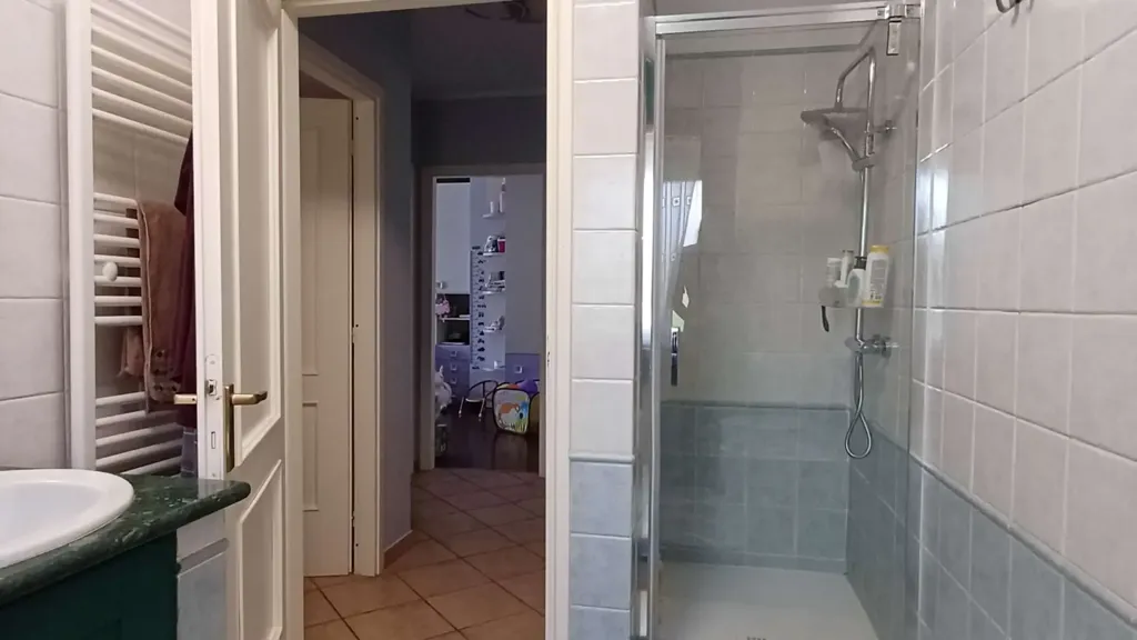 Salles de bain - Ground Floor Apartment with Private Garden in Cirie'