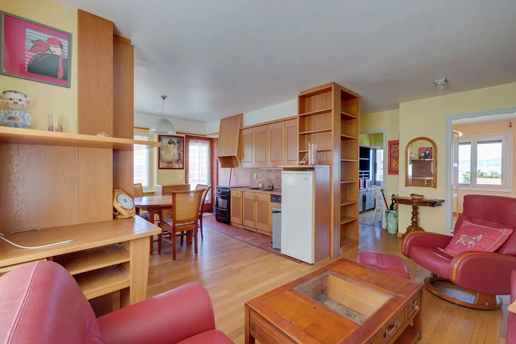 Séjour - Appartement avec Terrasse au Bord du Léman à Saint-Gingolph