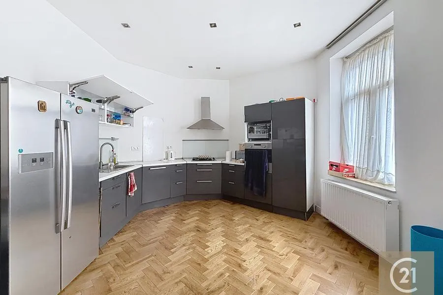 Köök - Duplex Apartment with Terrace in Schaerbeek