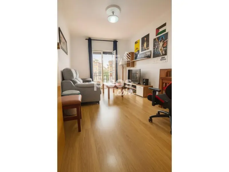 Séjour - Apartment with Plaza Views in La Fuente