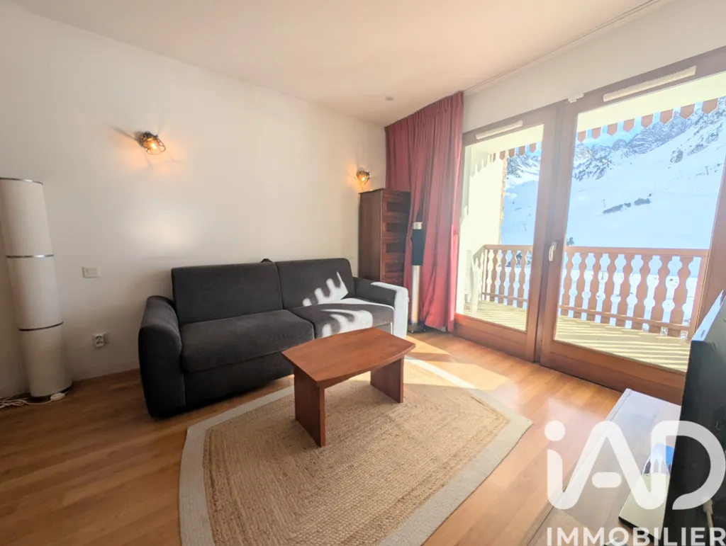 Séjour - Penthouse avec piscine intérieure à La Mongie