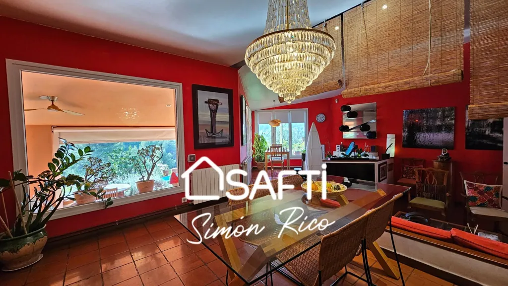Salle à manger - Luxury Villa with Mountain Views in Cervelló